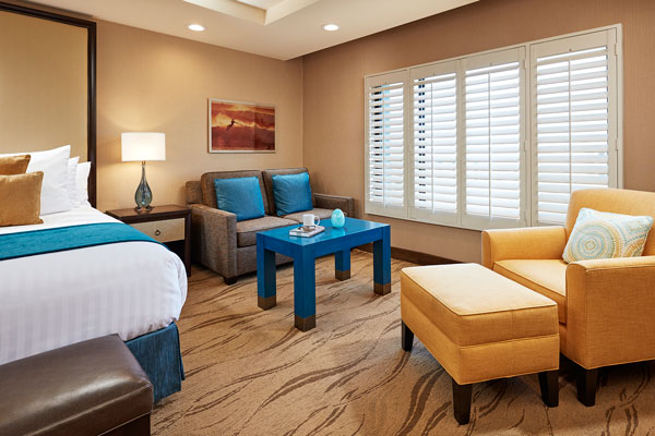 sitting area for Superior king room