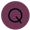 circle image with letter Q. Q for question